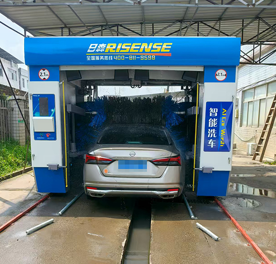 江西4S店安装日森扫码智能洗车机